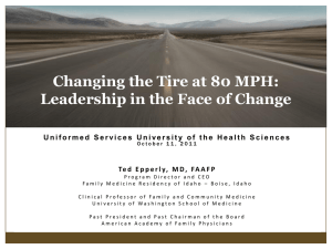 PPT - Uniformed Services University of the Health Sciences
