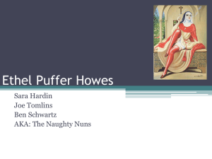Ethel Puffer Howes - University of Tulsa