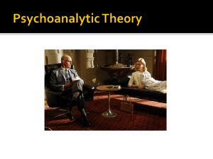 Jungian Psychology - Ms. Bistolas English