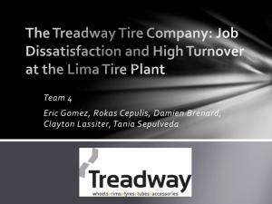 The Treadway Tire Company: Job Dissatisfaction and High Turnover