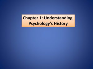 Power Point Slides for Chapter 1