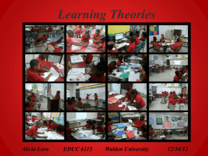 Learning Theories Matrix