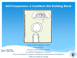 Self-Compassion: A Confident Kid Building Block