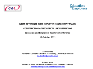 presentation - Education and Employers Taskforce