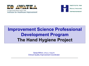 The Hand Hygiene Project ISIA course