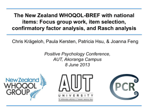 powerpoint - New Zealand Association of Positive Psychology