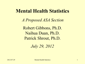 Mental Health Statistics 2012-07-29 COS RG-ND