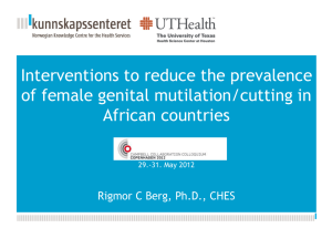 Our previous work re FGM/C