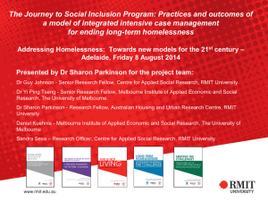 What can we learn from Journeys to Social Inclusion (J2SI)?