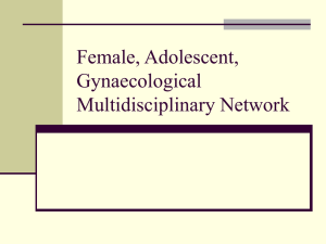Female, Paediatric, Adolescent Mutidisciplinary Network