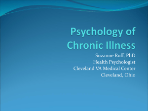 Psychology of chronic illness
