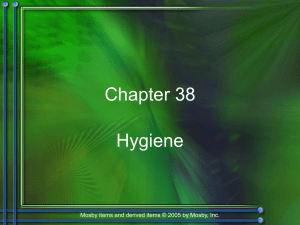 Chapter 38: Hygiene