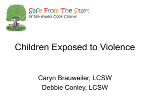 children and violence 4.21.10