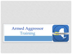 WRHEPC Armed Aggressor Training
