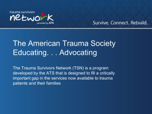 The Trauma Survivors Network