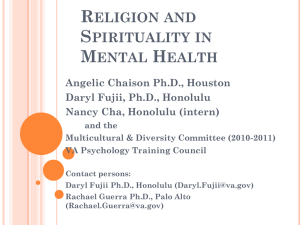 Religion and Spirituality Module 5 9 11