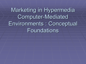 Marketing in Hypermedia Computer