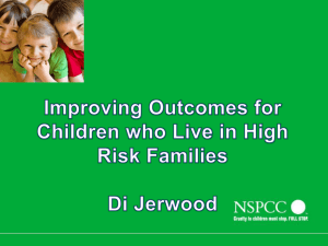Di Jerwood - Children in high risk families