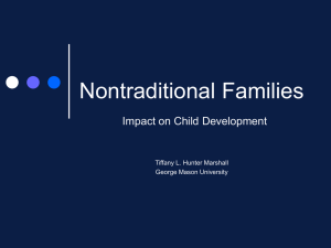 Nontraditional Families - Tiffany L. Hunter Marshall