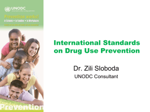 International Standards on Drug Use Prevention
