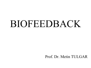 5. Biofeedback - Yeditepe University
