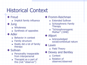 A Brief History of Family Therapy - Psychology and Child Development