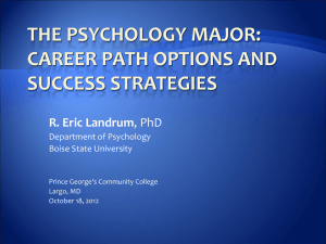 Career Options and Strategies for Success