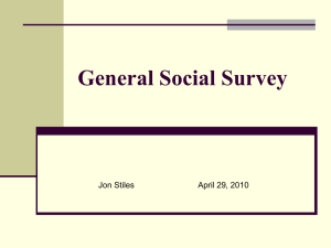 The General Social Survey
