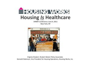 PowerPoint - Supportive Housing Network of New York