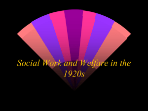 16 Social Work and Welfare in the 1920s Trattner 12