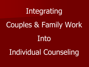 Working with Families Across Counseling Specialties