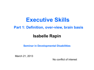Executive skills IR Mar 21 2013