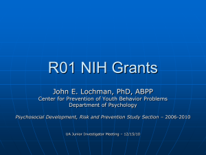 R01 NIH Grants