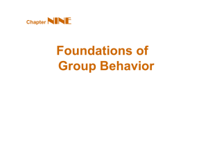 Group behaviour1