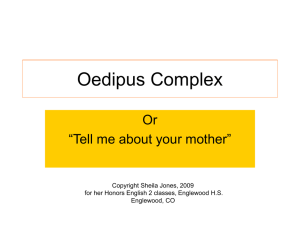 Oedipus Complex - Jones Classes Online