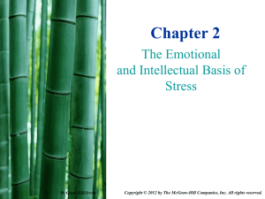 The Emotional and Intellectual Basis of Stress