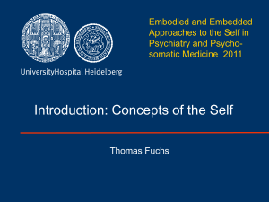 Thomas Fuchs – Powerpoint presentation