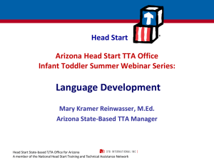 Language Development - Arizona Head Start Association