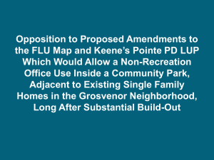Public Hearing Scott Glass Opposition to Keene`s Pointe Application