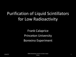 Low Background in the Borexino Liquid Scintillator (20): F