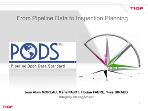 From Pipeline Data to Inspection Planning