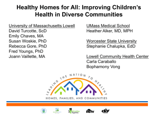 Presentation 1 - National Healthy Homes Conference