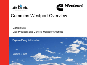 Cummins Westport Inc.