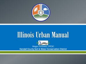 Illinois Urban Manual - Dekalb County Soil and Water Conservation