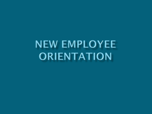 New employee orientation - Soil & Water Conservation District