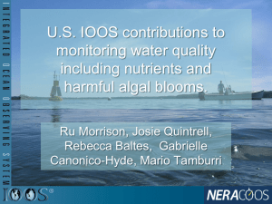 U.S. IOOS Contributions to Monitoring Water