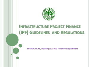 Infrastructure Project Finance
