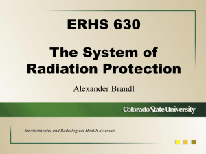 Environmental and Radiological Health Sciences