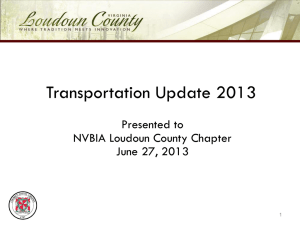Transportation Update 06-27-13
