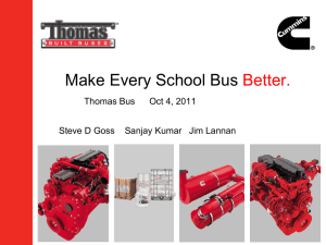Make Every School Bus Better.